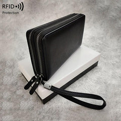 Men's Multifunctional Wallet Holder Double Layer Handbag