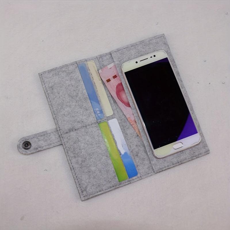 Felt Mobile Phone Bag Card Holder Handbag Coin Purse