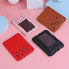 Ultra Thin Card Coin Purse Bank and Bus Card Holder