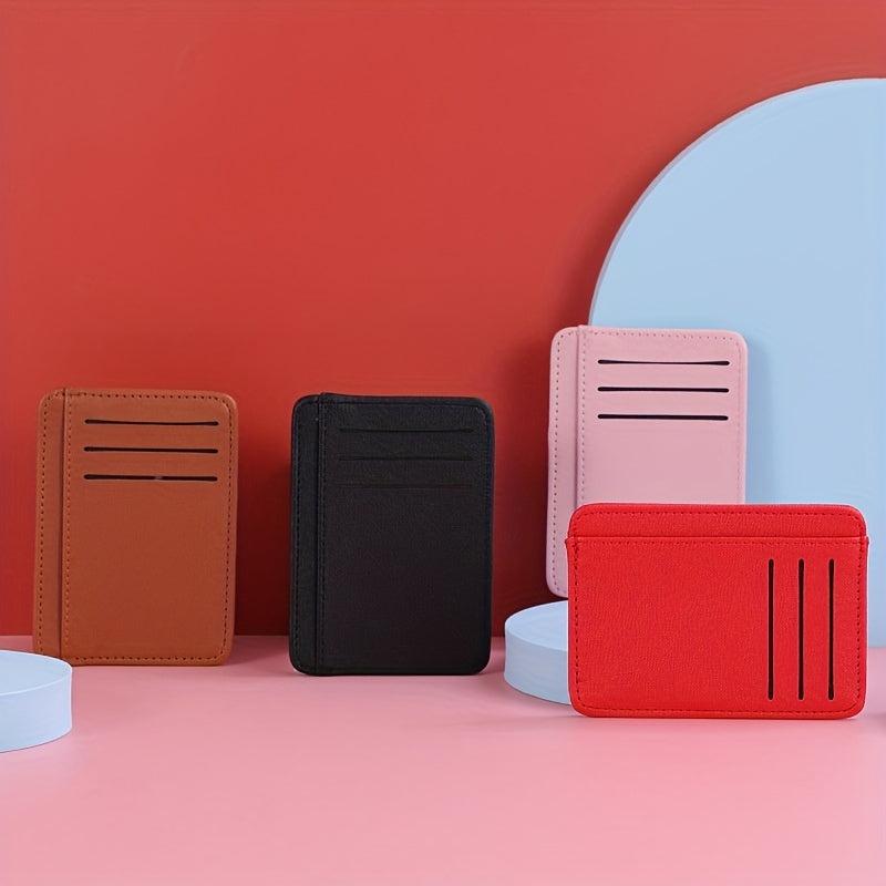 Ultra Thin Card Coin Purse Bank and Bus Card Holder