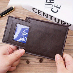 Men's Detachable Card Slot Wallet Coin Purse