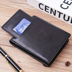 Men's Detachable Card Slot Wallet Coin Purse