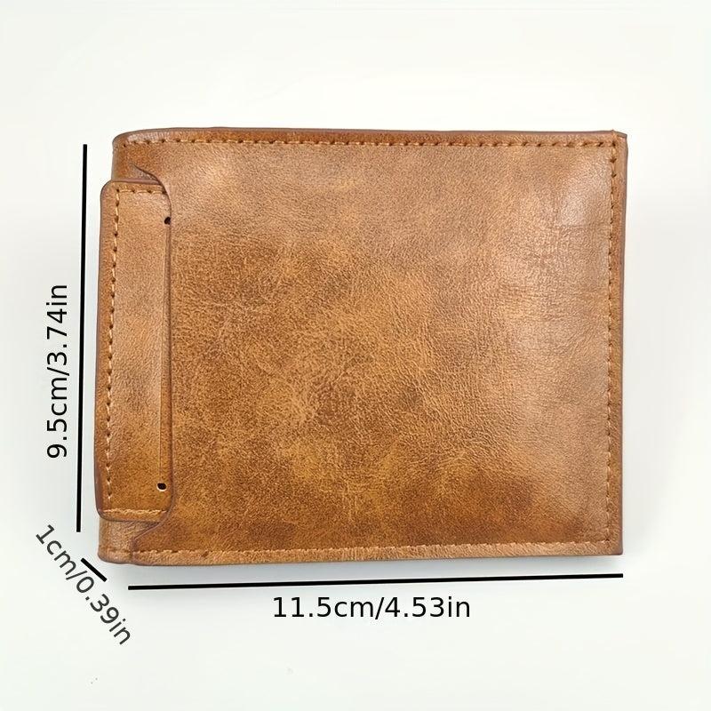 Men's Detachable Card Slot Wallet Coin Purse