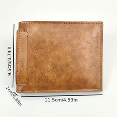 Men's Detachable Card Slot Wallet Coin Purse