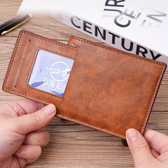 Men's Detachable Card Slot Wallet Coin Purse