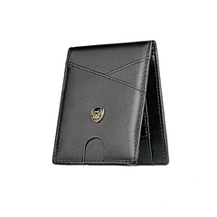 Men's RFID Blocking Slim Wallet with Money Clip