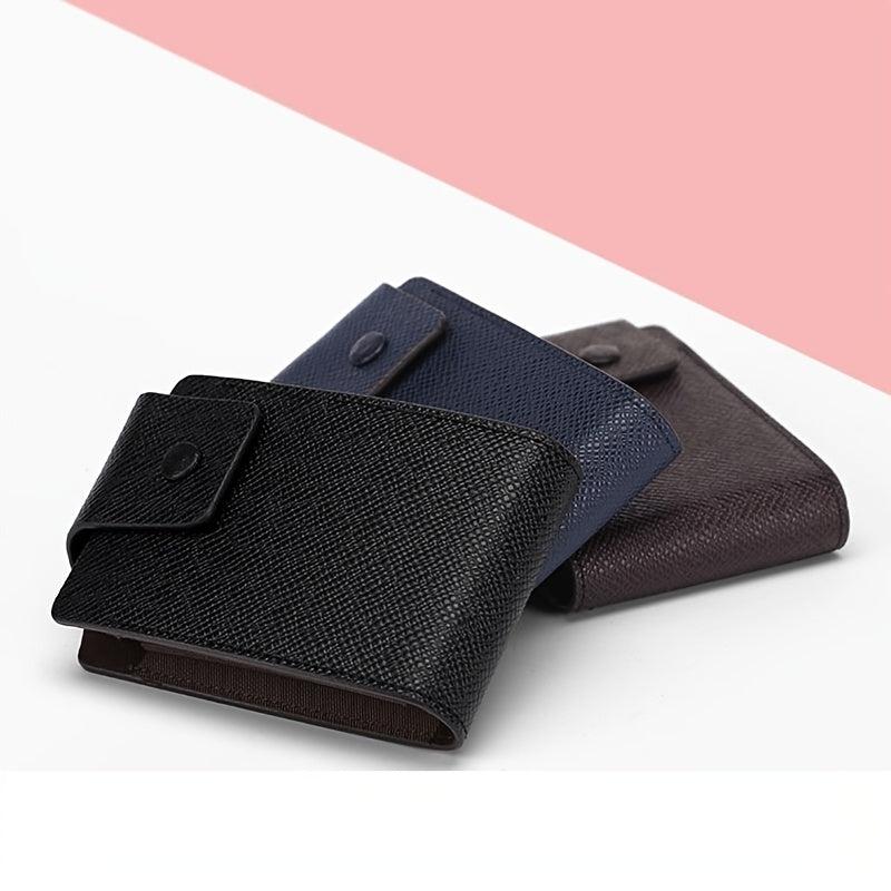 Men's Functional Card Holder with Buckle and ID Slot