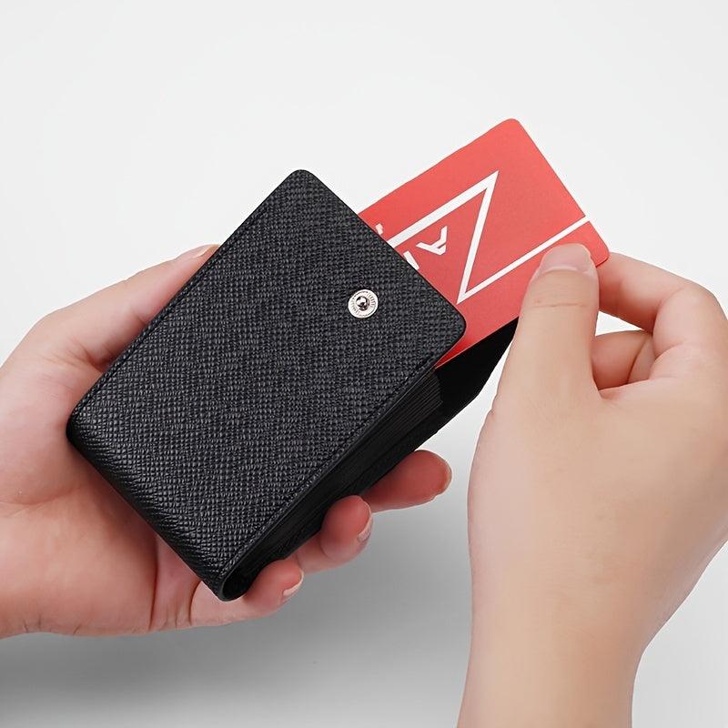 Men's Functional Card Holder with Buckle and ID Slot