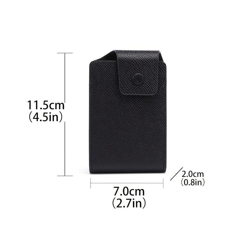 Men's Functional Card Holder with Buckle and ID Slot