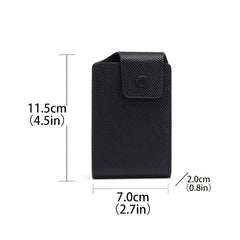 Men's Functional Card Holder with Buckle and ID Slot