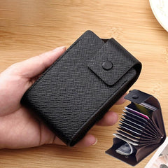 Men's Functional Card Holder with Buckle and ID Slot