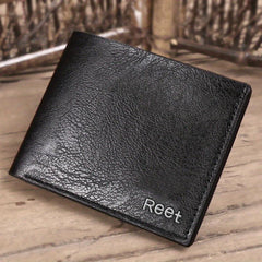 Retro Texture Men's Wallet Short Wallet Soft Leather Small Wallet