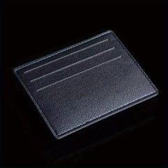 2pcs Classic Leather Card Cover Credit Card Slot Bank Card Holder