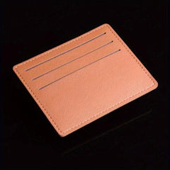 2pcs Classic Leather Card Cover Credit Card Slot Bank Card Holder