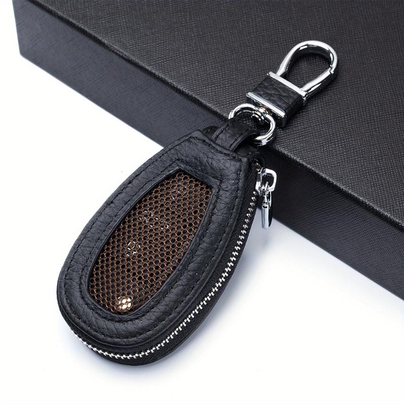 Leather Car Key Bag Holder Organizer Pouch