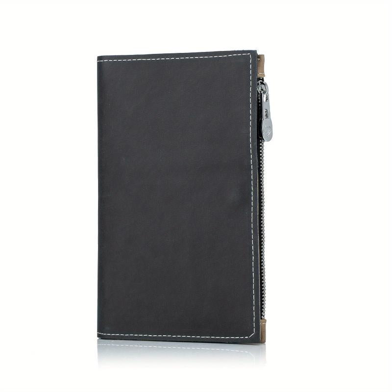 Men's Leather Credit Card Wallet Coin Passport Holder