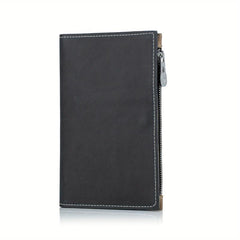 Men's Leather Credit Card Wallet Coin Passport Holder
