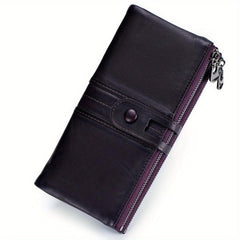 RFID Blocking Bifold Card Holder Clutch Wallet