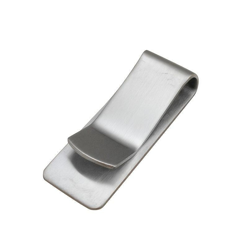 Men's Stainless Steel Money Clip Card Holder