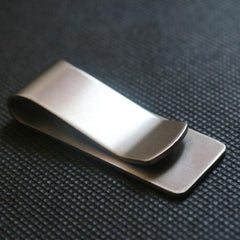 Men's Stainless Steel Money Clip Card Holder