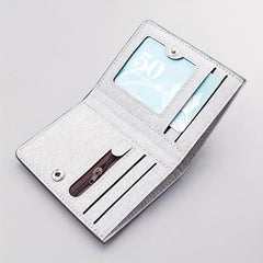 Men's Canvas Wallet Zipper Coin Purse Card Holder