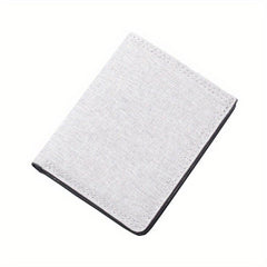 Men's Canvas Wallet Zipper Coin Purse Card Holder
