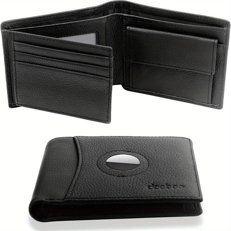RFID Blocking Trifold Wallet Leather
