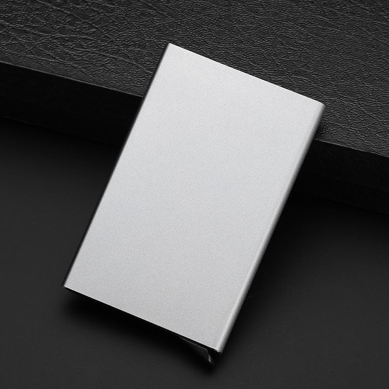 Anti theft ID Credit Card Holder Thin Aluminium Alloy Wallets