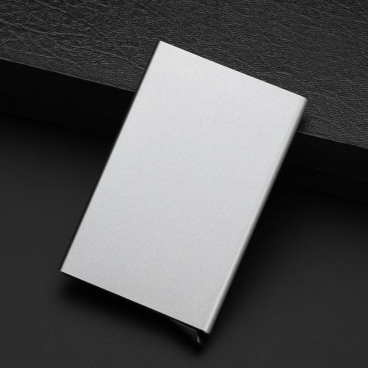 Anti theft ID Credit Card Holder Thin Aluminium Alloy Wallets
