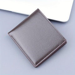 Men's Brown Coffee Card Holder Wallet