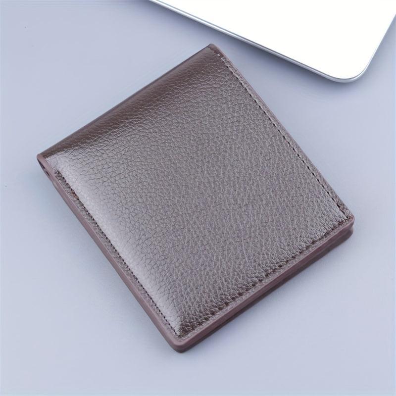Men's Brown Coffee Card Holder Wallet