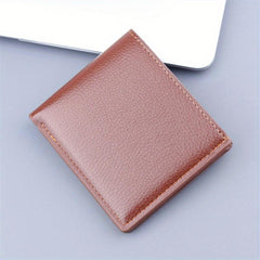 Men's Brown Coffee Card Holder Wallet