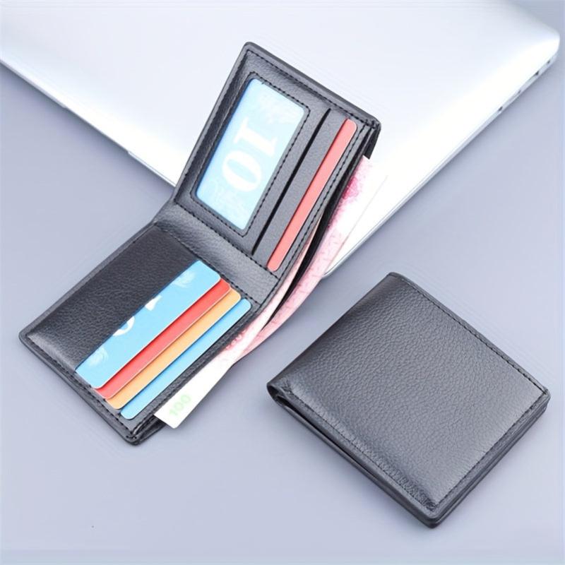 Men's Brown Coffee Card Holder Wallet