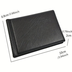 40 Card Slots Solid Men's Card Holder Credit Card Holder