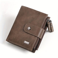 RFID Blocking Leather Wallet with Money Clip