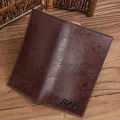 Men's Long Vintage Style Card Bag Wallet