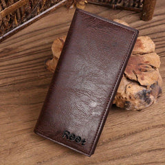 Men's Long Vintage Style Card Bag Wallet