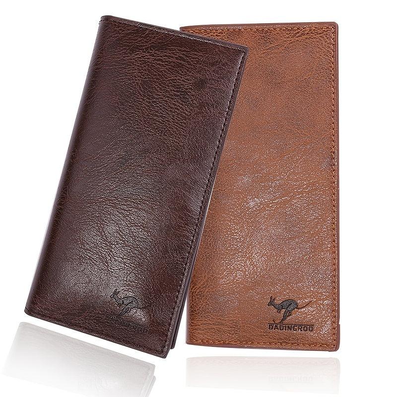 Men's Long Vintage Style Card Bag Wallet