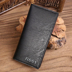 Men's Long Vintage Style Card Bag Wallet