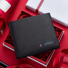 NORDEEP Vintage Lightweight Business Wallet With Card Slots