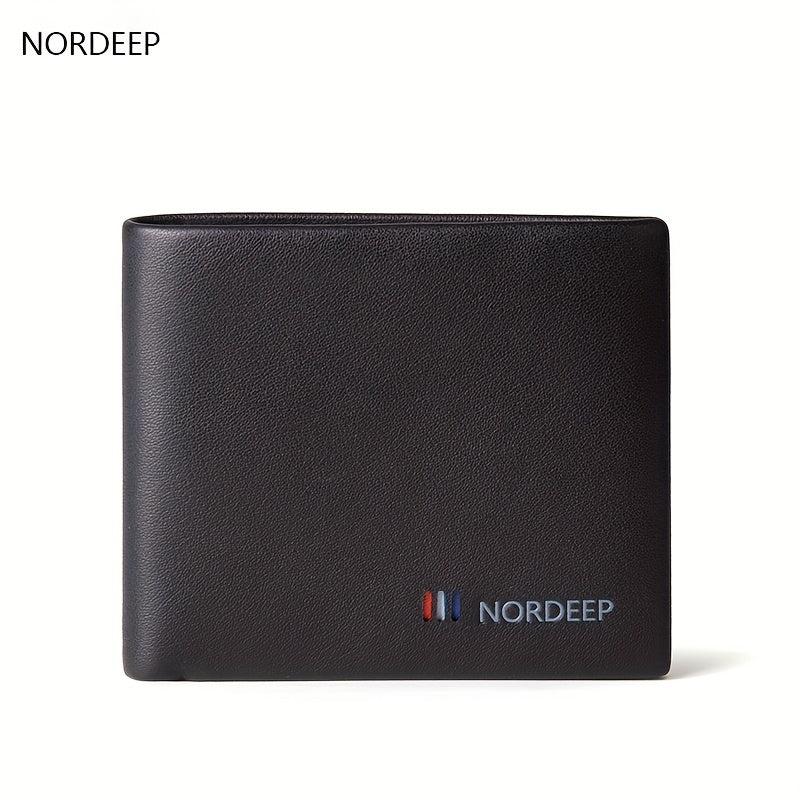 NORDEEP Vintage Lightweight Business Wallet With Card Slots