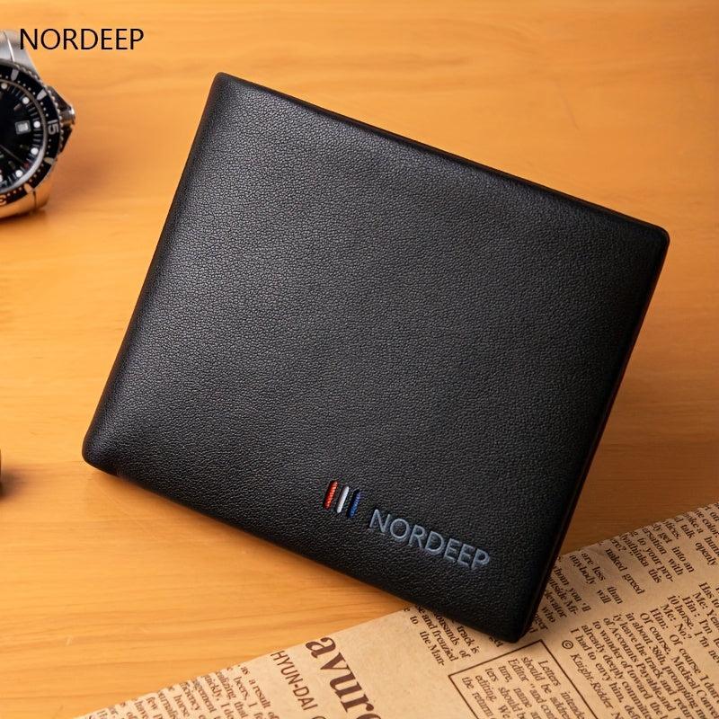 NORDEEP Vintage Lightweight Business Wallet With Card Slots