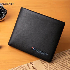 NORDEEP Vintage Lightweight Business Wallet With Card Slots