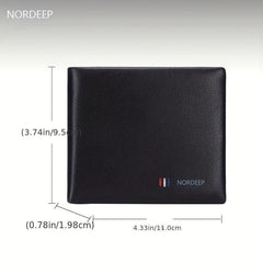 NORDEEP Vintage Lightweight Business Wallet With Card Slots
