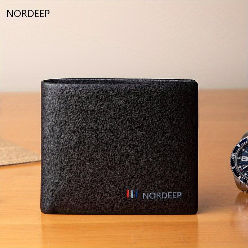 NORDEEP Vintage Lightweight Business Wallet With Card Slots