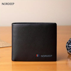 NORDEEP Vintage Lightweight Business Wallet With Card Slots
