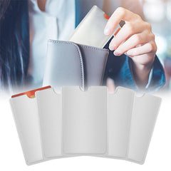 30PCS Credit Card Sleeves Anti Theft Waterproof Protector