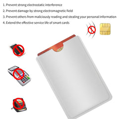 30PCS Credit Card Sleeves Anti Theft Waterproof Protector
