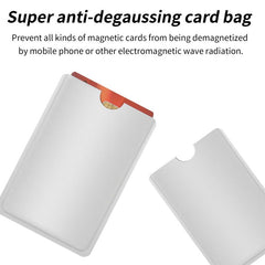 30PCS Credit Card Sleeves Anti Theft Waterproof Protector