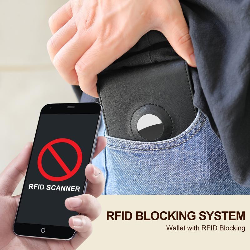 Tracker Small RFID Blocking Card Case Bifold Card Holder
